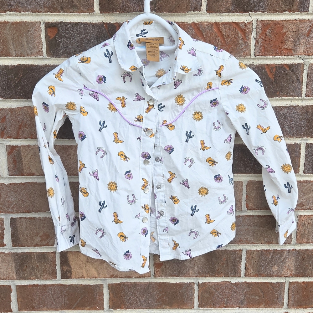 Wrangler Kids Western Shirt